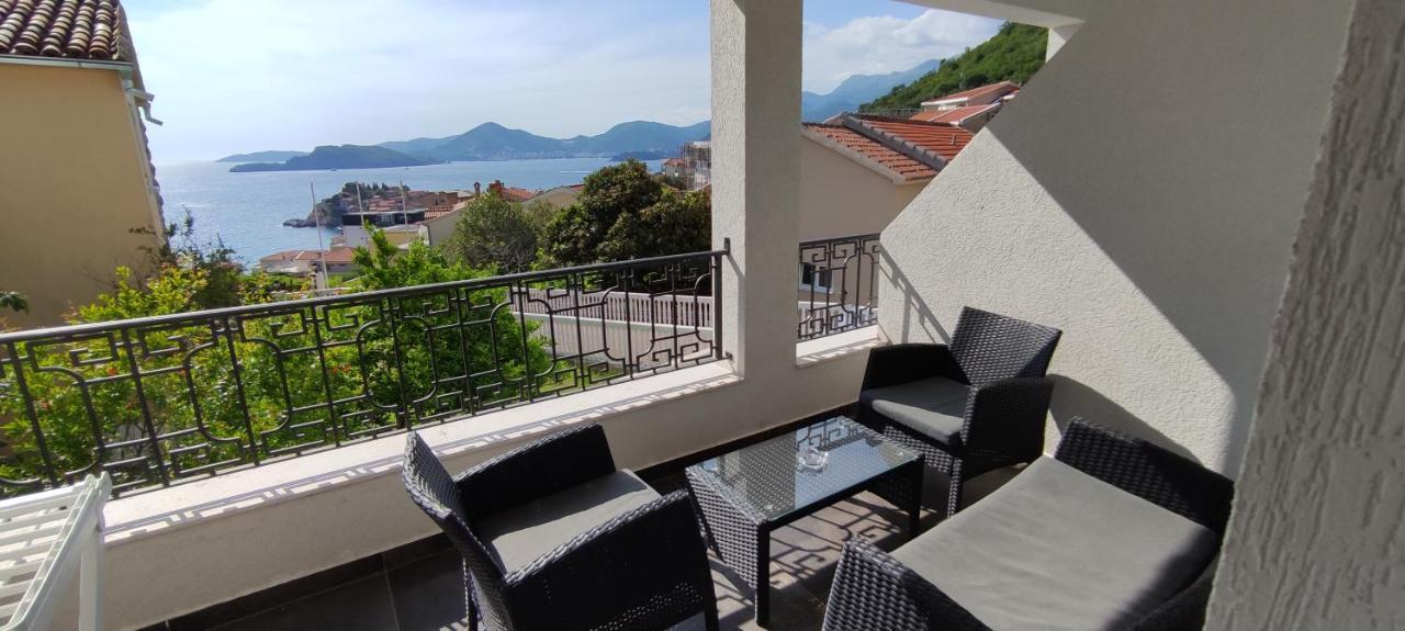 Zoran Apartments Sveti Stefan Dış mekan fotoğraf